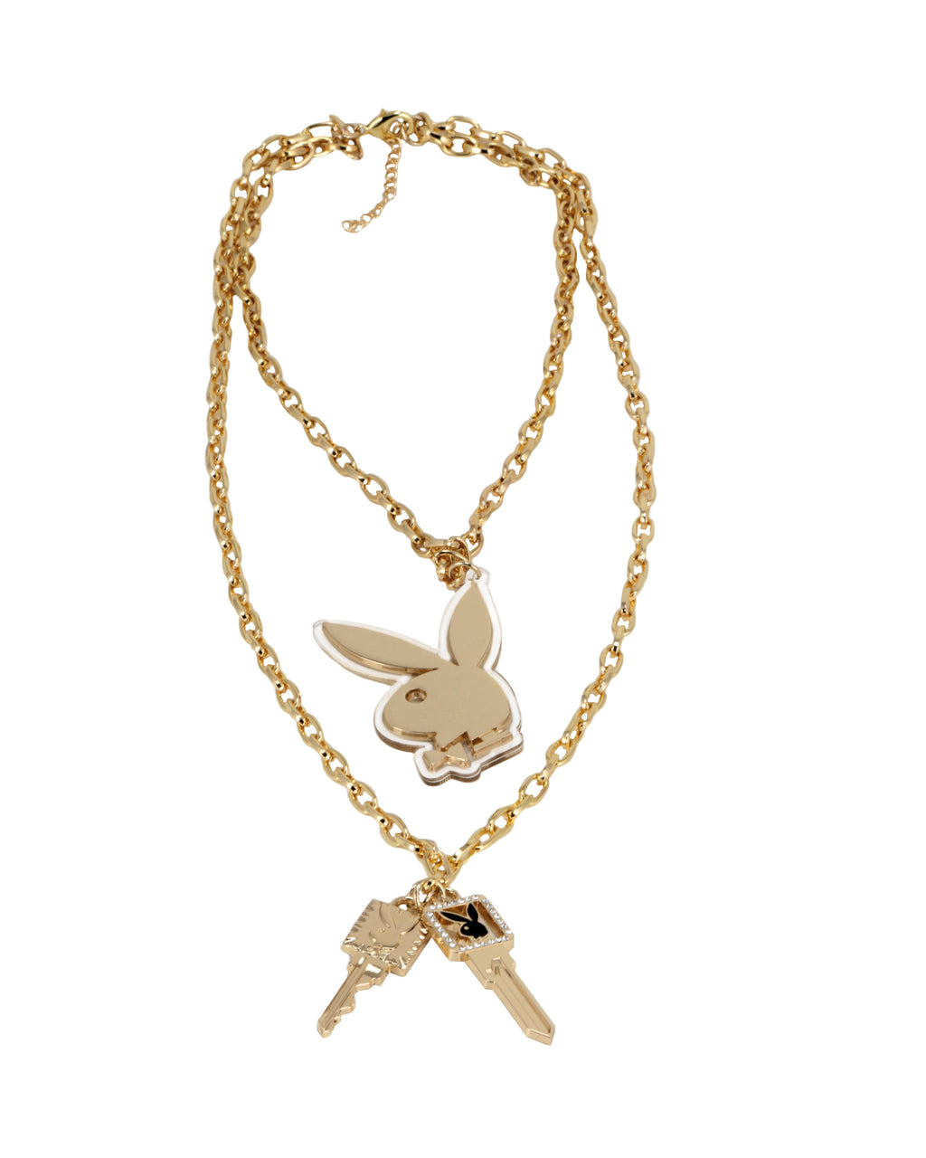 Playboy Double-Chain Necklace