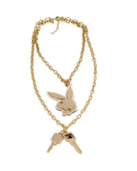 Playboy Double-Chain Necklace