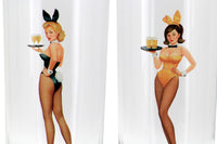 Playboy Pinup Tom Collins Glasses in Box (Set of 4)