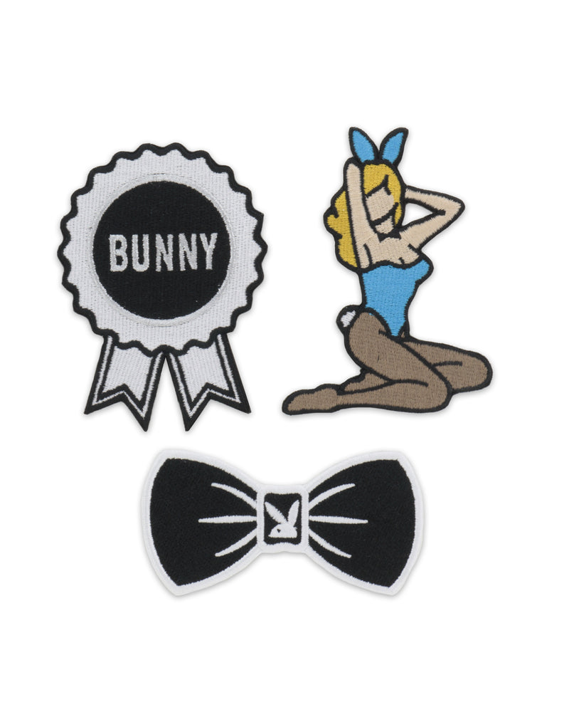 Playboy Bunny Patch Set of 3 Patches
